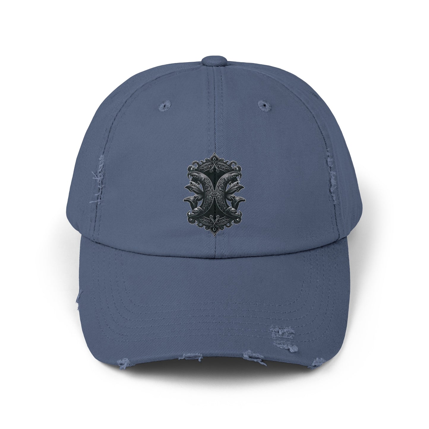 PISCES Unisex Distressed Cap
