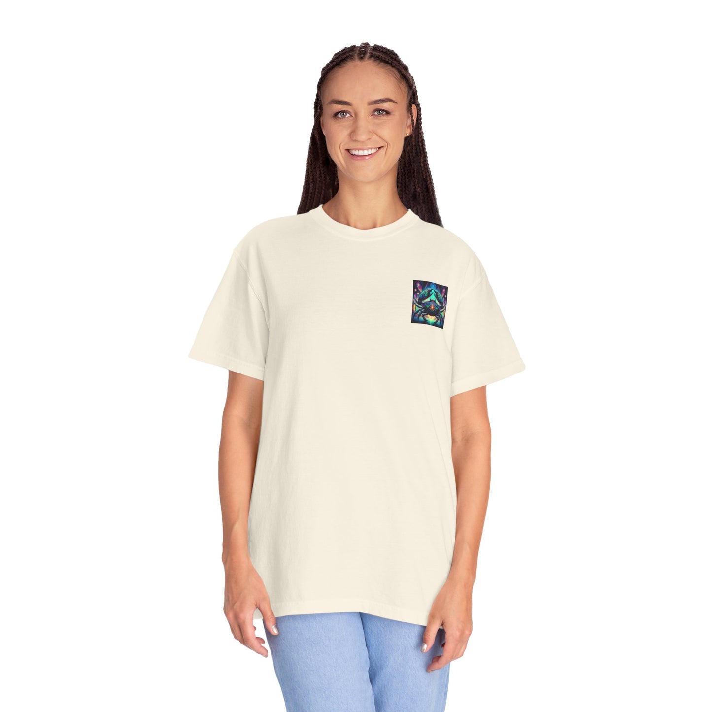 ZODIAC SIGN CANCER Unisex Garment-Dyed T-shirt