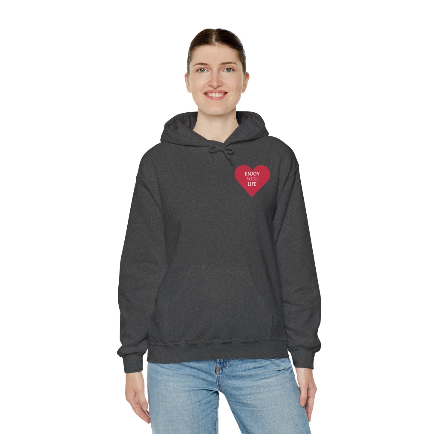 Unisex Heavy Blend™ Hooded Sweatshirt ENJOY YOUR LIVE