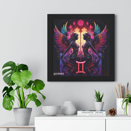 GEMINI Framed Vertical Poster