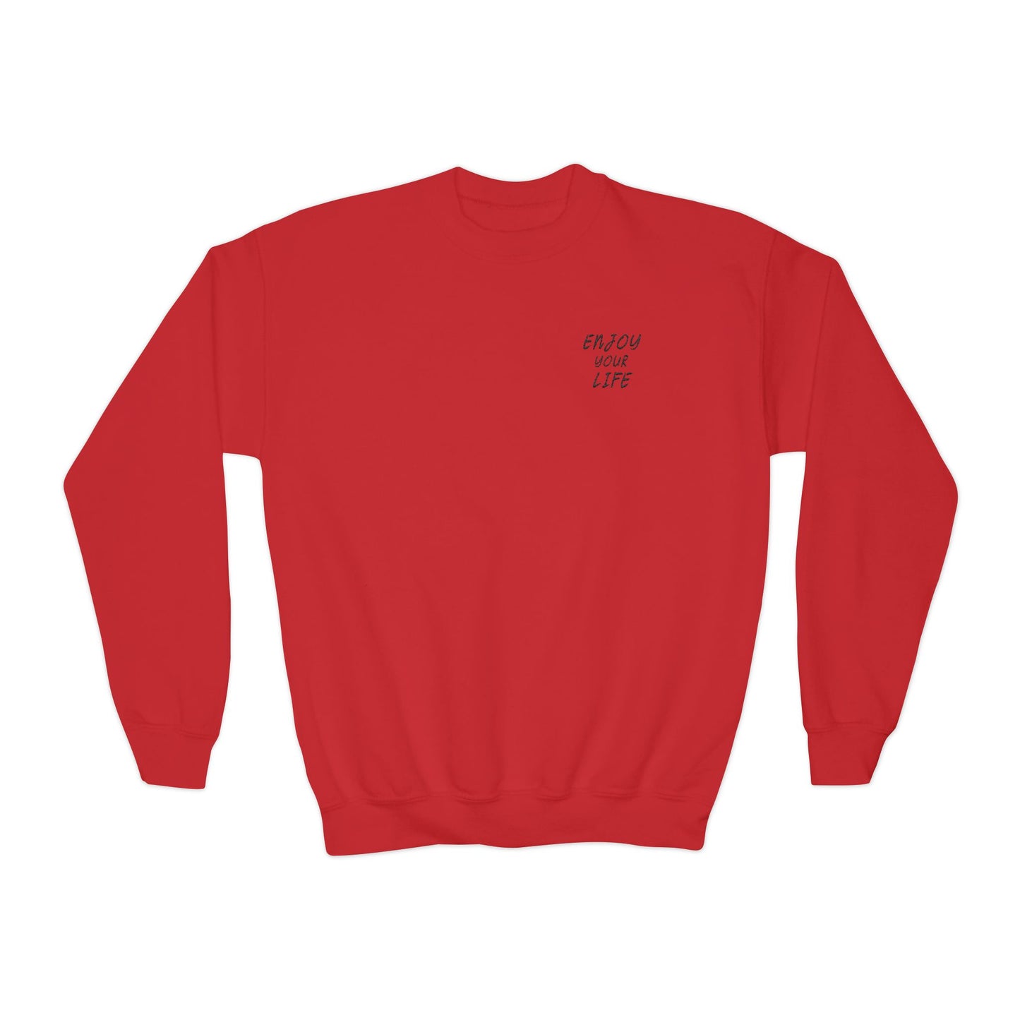 Youth Crewneck Sweatshirt ENJOY YOUR LIFE