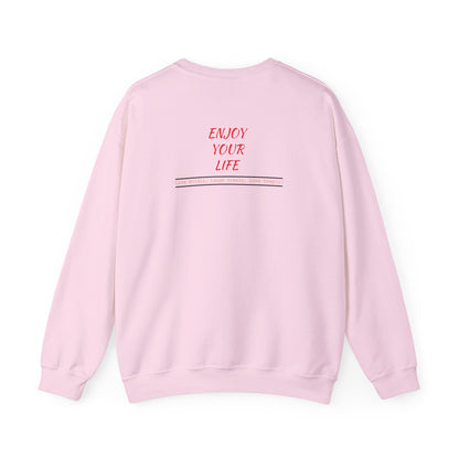 Unisex Heavy Blend™ Crewneck Sweatshirt ENJOY YOUR LIFE
