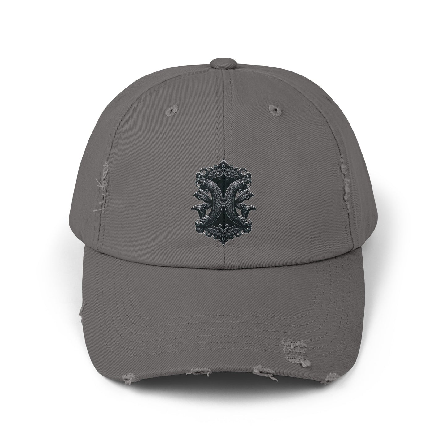 PISCES Unisex Distressed Cap