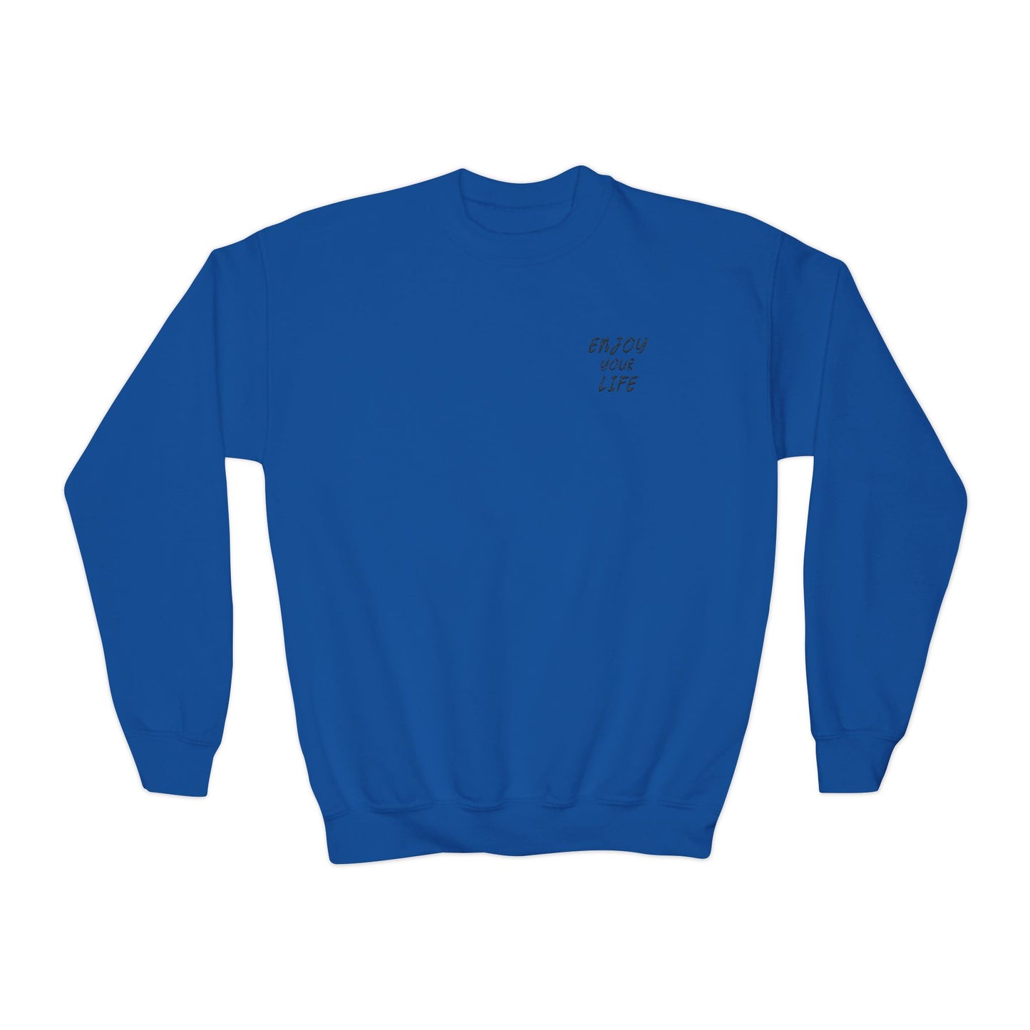 Youth Crewneck Sweatshirt ENJOY YOUR LIFE