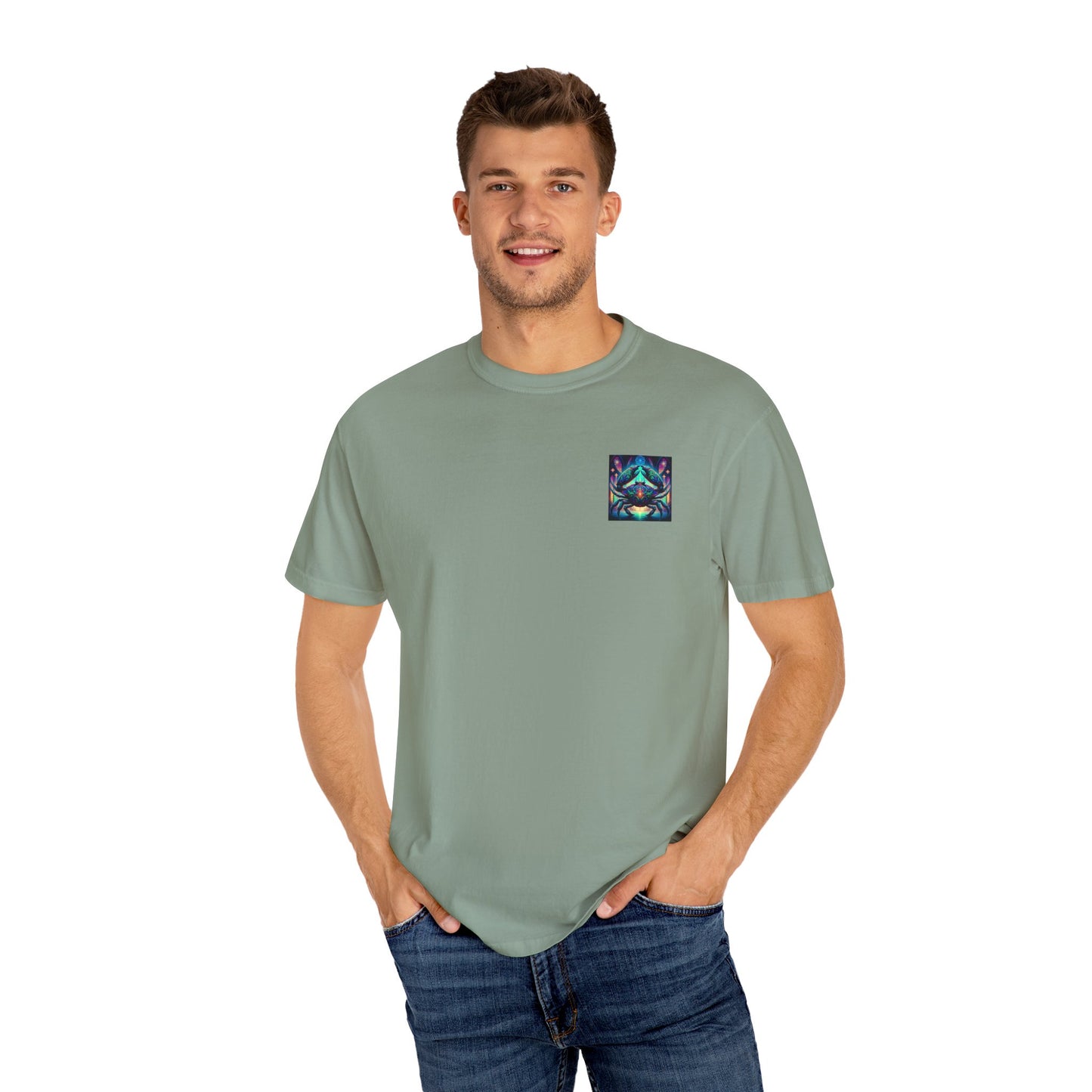 ZODIAC SIGN CANCER Unisex Garment-Dyed T-shirt