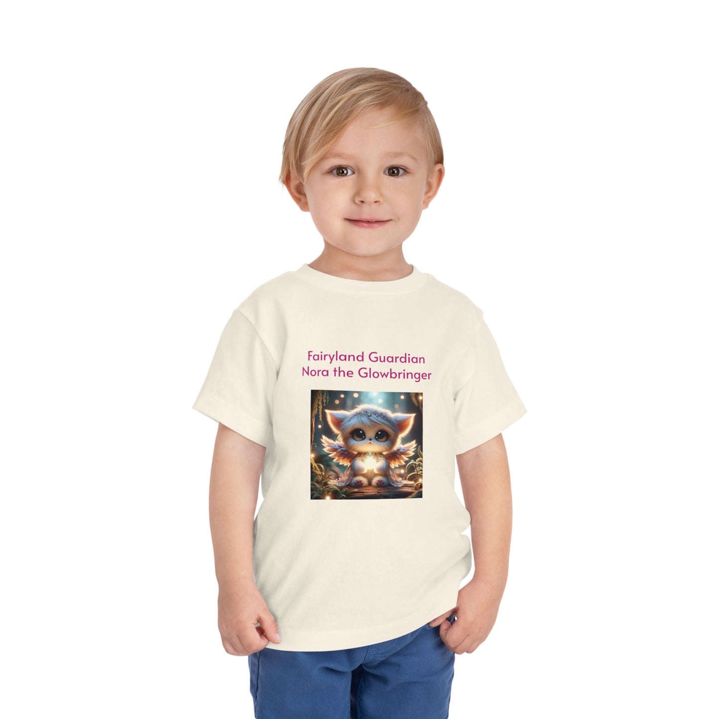 Toddler Short Sleeve Tee Nora the Glowbringer