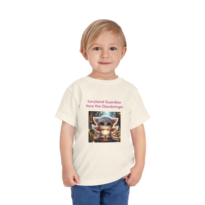 Toddler Short Sleeve Tee Nora the Glowbringer