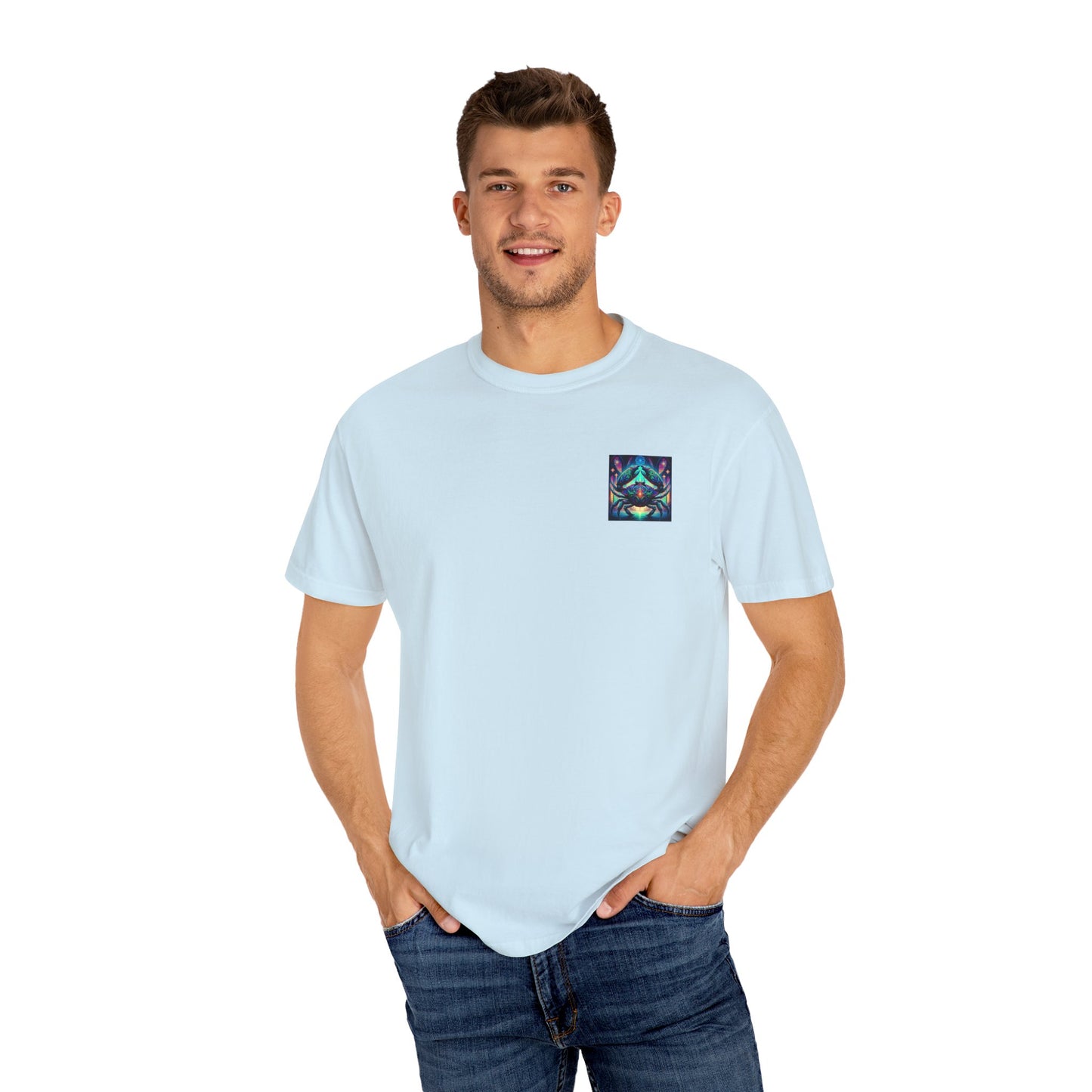 ZODIAC SIGN CANCER Unisex Garment-Dyed T-shirt