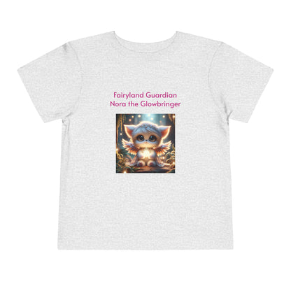 Toddler Short Sleeve Tee Nora the Glowbringer