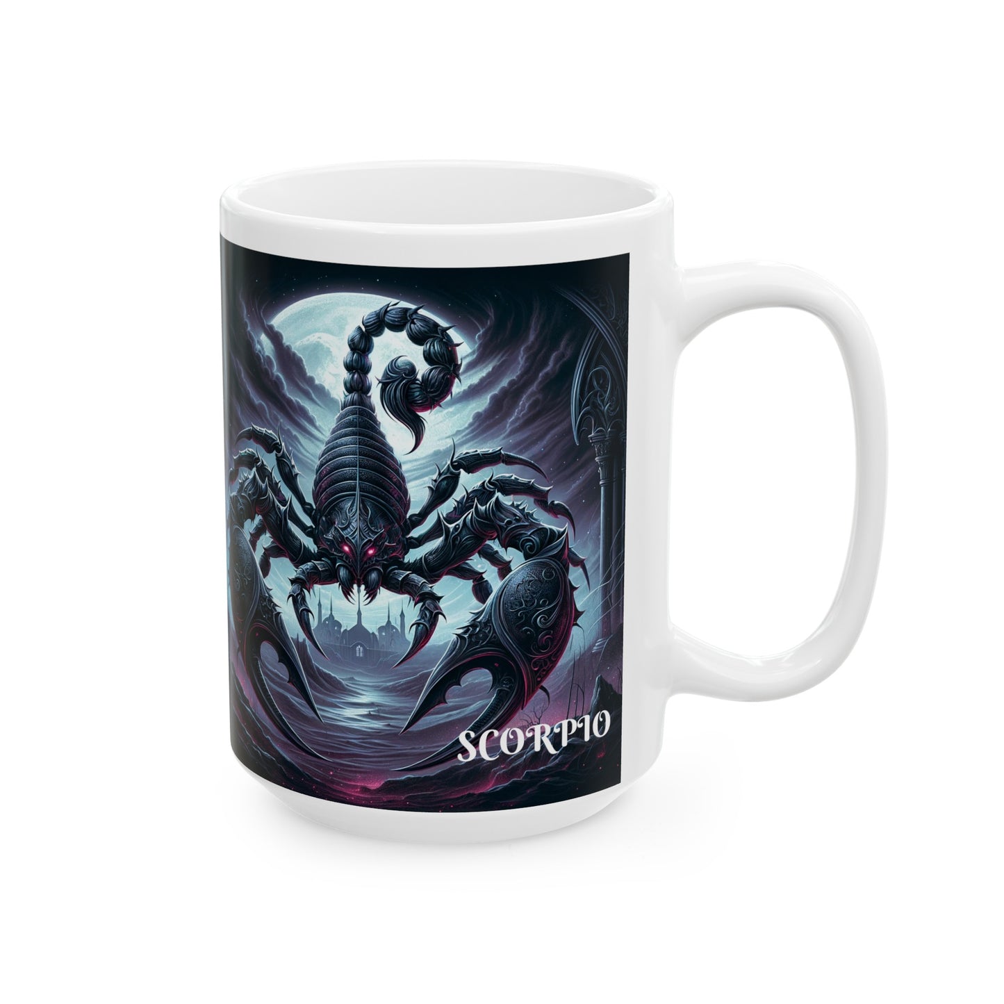 SCORPIO GOTHIC Ceramic Mug, (11oz, 15oz)