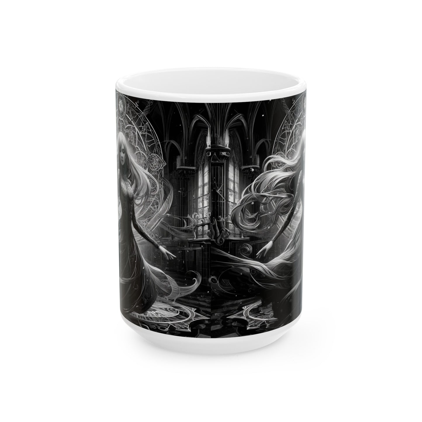 VIRGO GOTHIC Ceramic Mug, (11oz, 15oz)