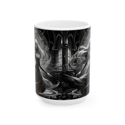 VIRGO GOTHIC Ceramic Mug, (11oz, 15oz)