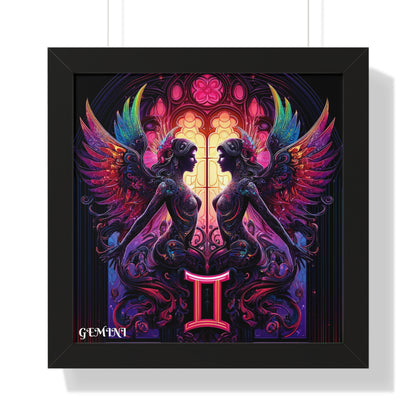 GEMINI Framed Vertical Poster