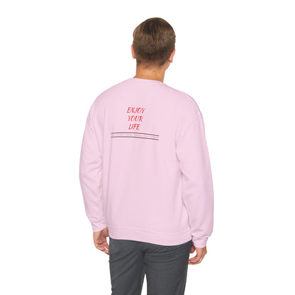 Unisex Heavy Blend™ Crewneck Sweatshirt ENJOY YOUR LIFE