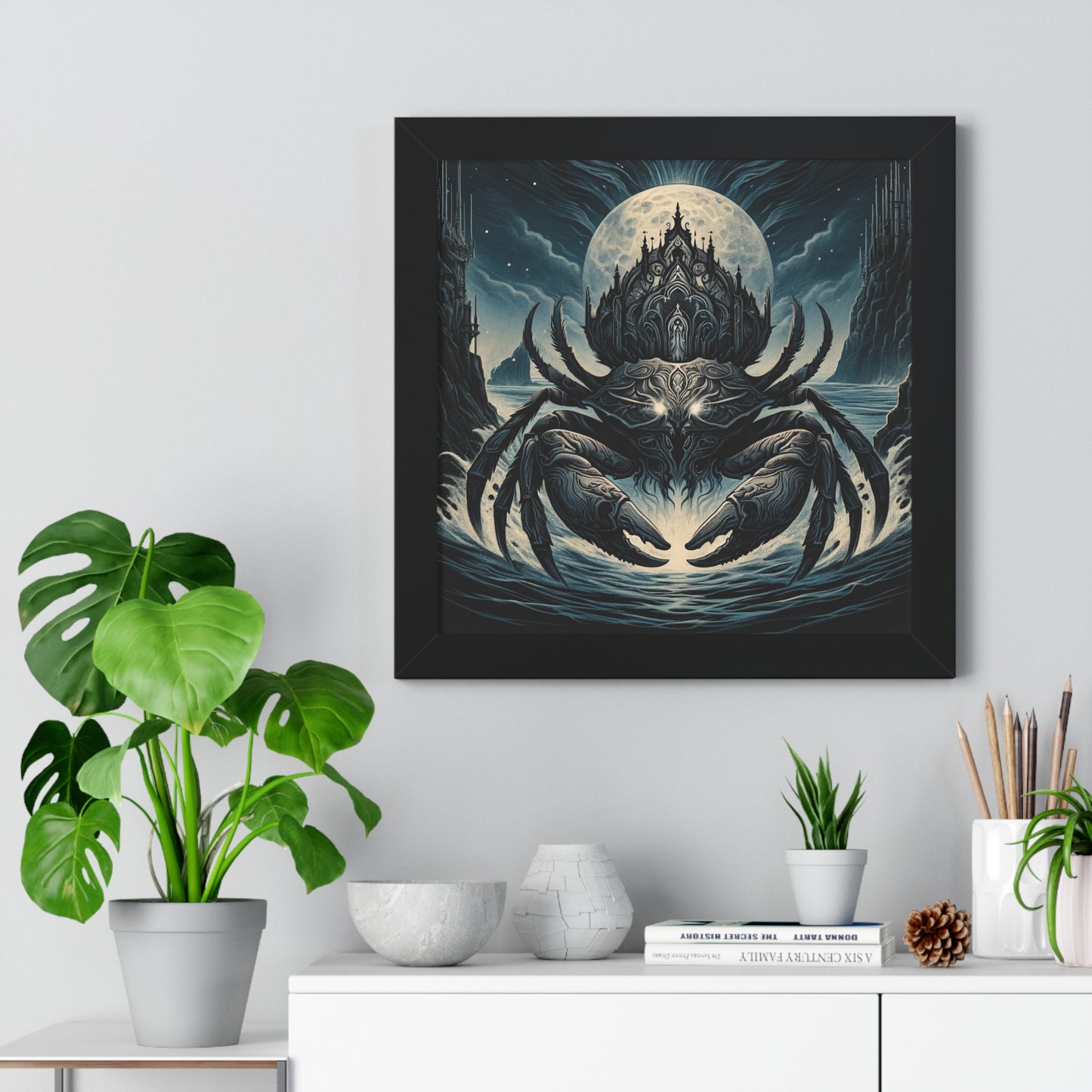 ZODIAC SIGN Framed Vertical Poster