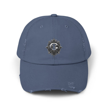 ZODIAC SIGN CANCER Unisex Distressed Cap