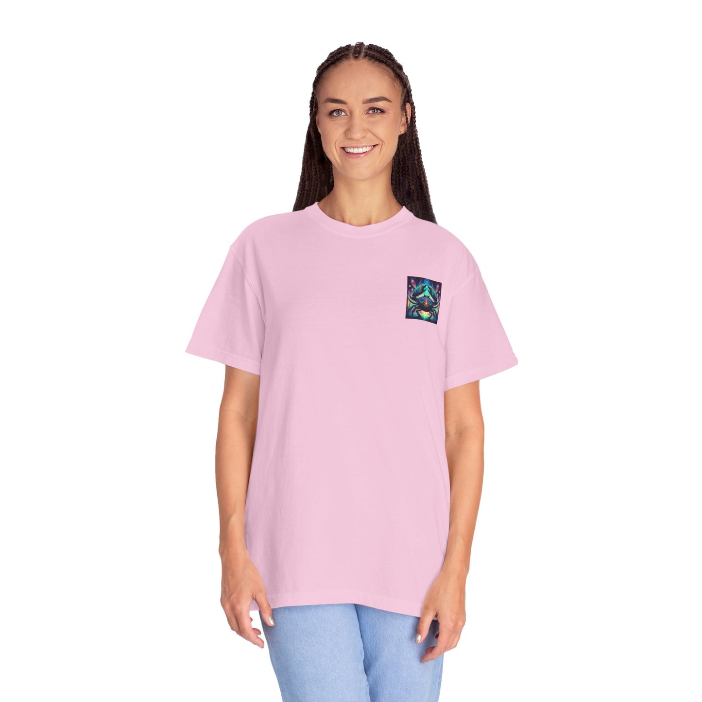 ZODIAC SIGN CANCER Unisex Garment-Dyed T-shirt