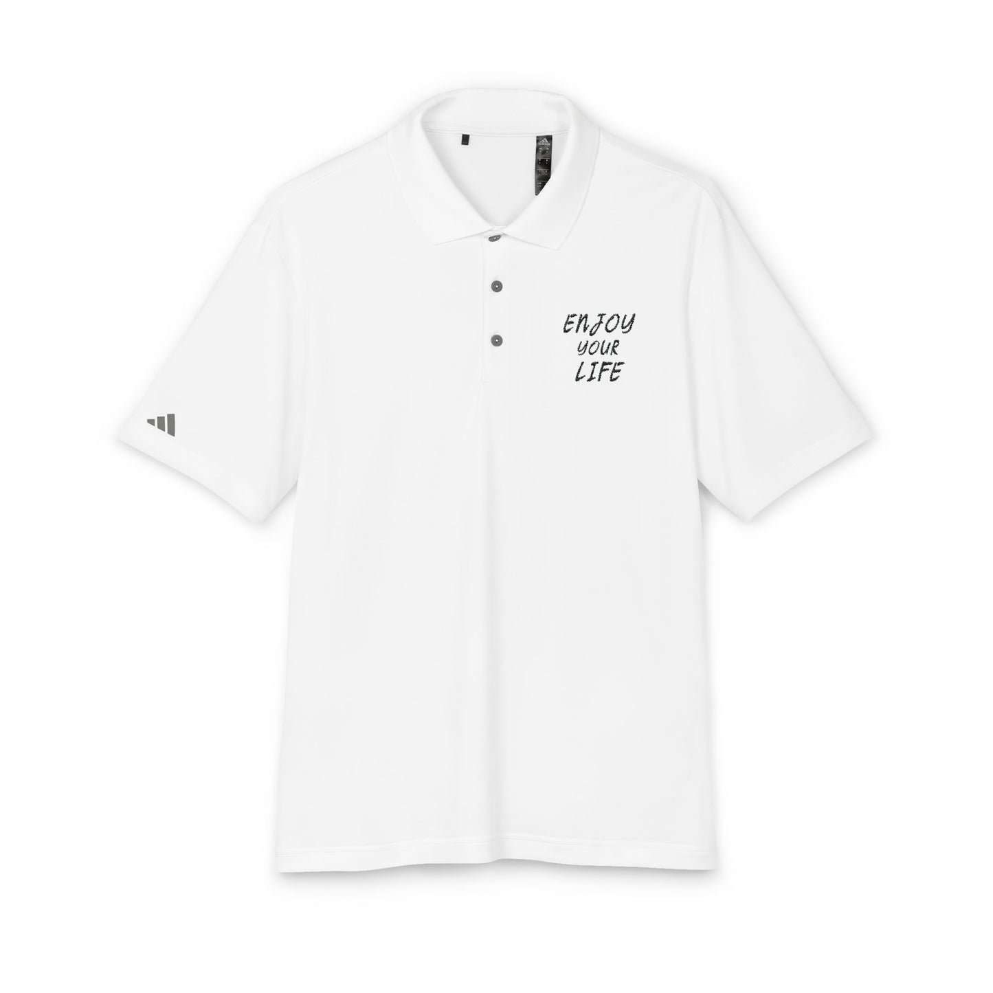 adidas Unisex Performance Polo ENJOY YOUR LIFE
