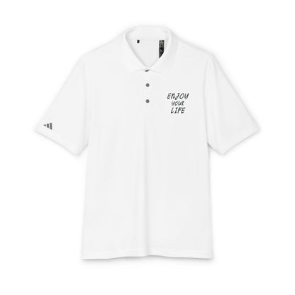 adidas Unisex Performance Polo ENJOY YOUR LIFE