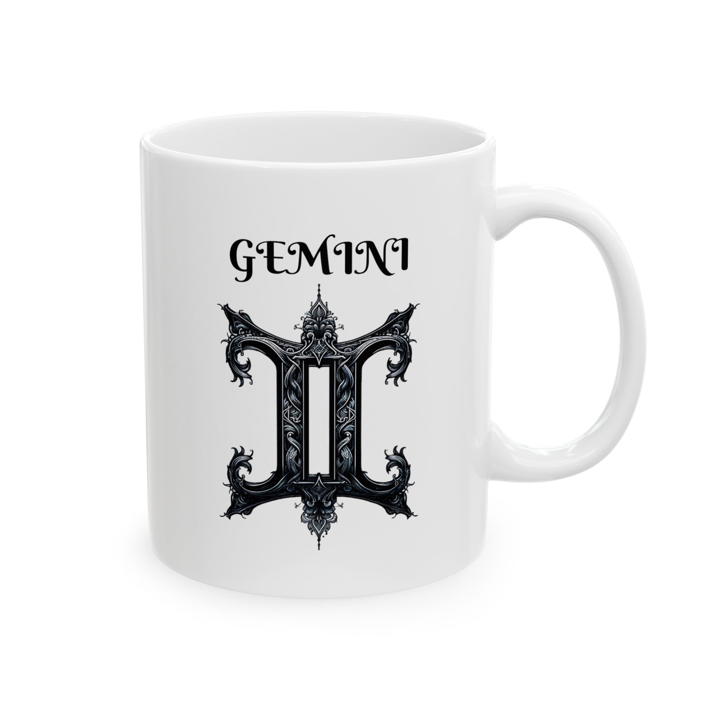 Gemini Ceramic Mug, (11oz, 15oz)