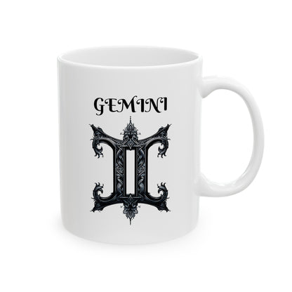 Gemini Ceramic Mug, (11oz, 15oz)