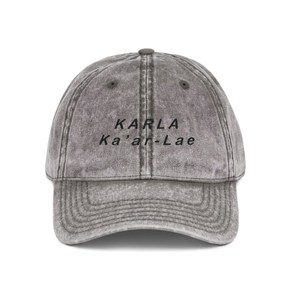 KARLA — Vintage Witch’s Cap “Guardian of Bound Flame | Veil of Harmony”