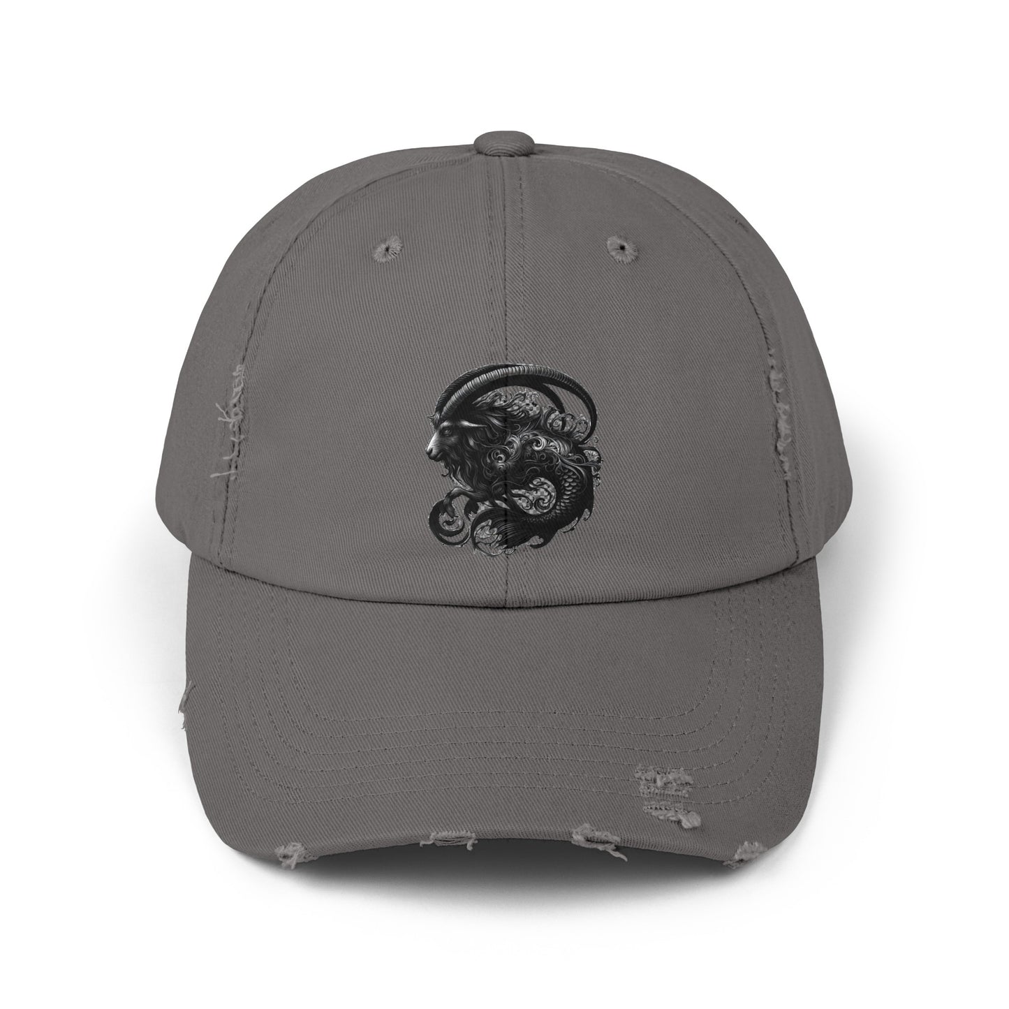 CAPRICORN Unisex Distressed Cap