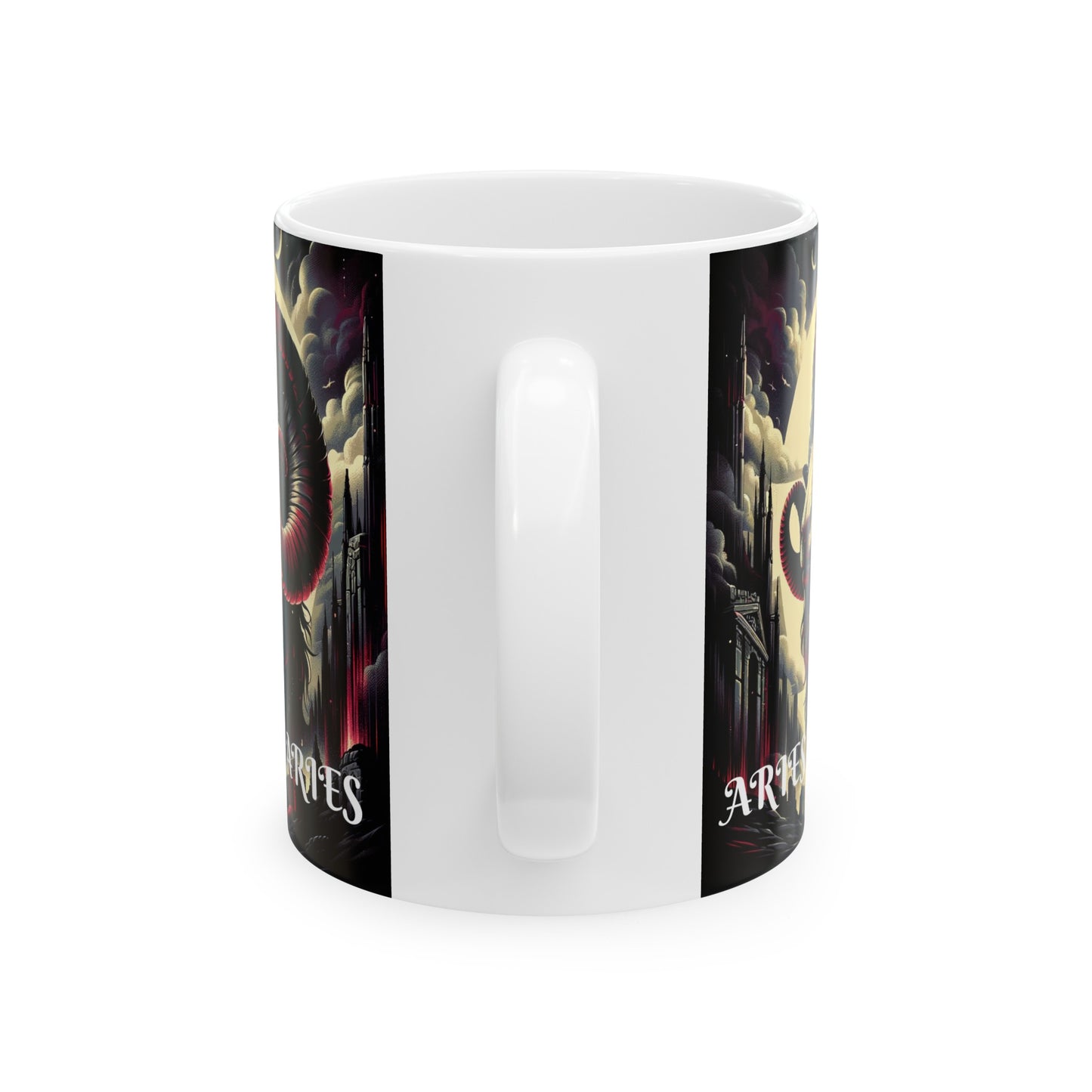 ARIES GOTHIC Ceramic Mug, (11oz, 15oz)
