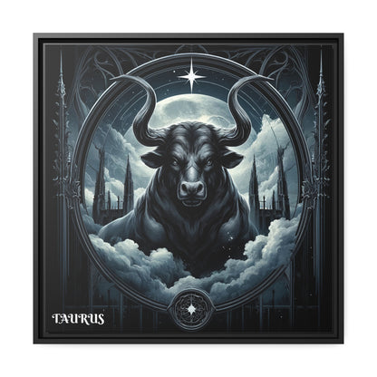 TAURUS Matte Canvas, Black Frame