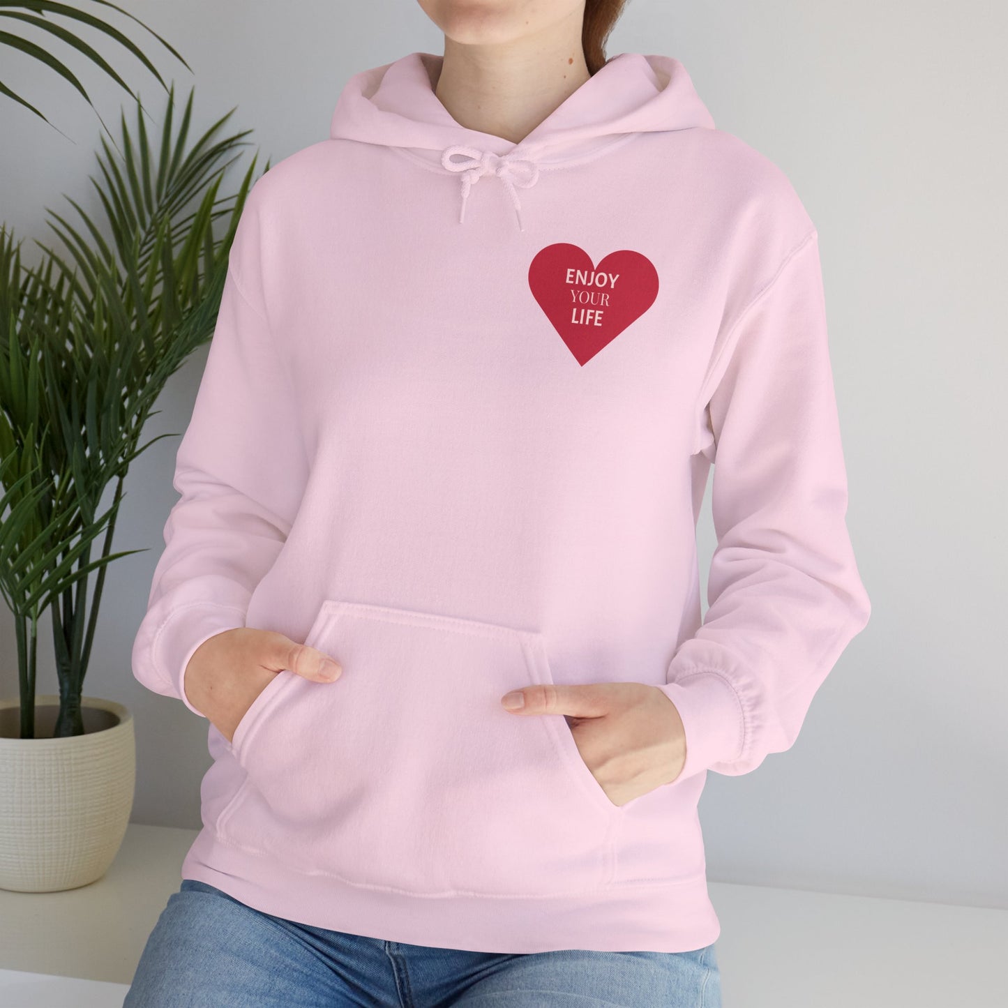 Unisex Heavy Blend™ Hooded Sweatshirt ENJOY YOUR LIVE