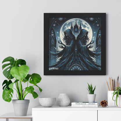 GEMINI Framed Vertical Poster