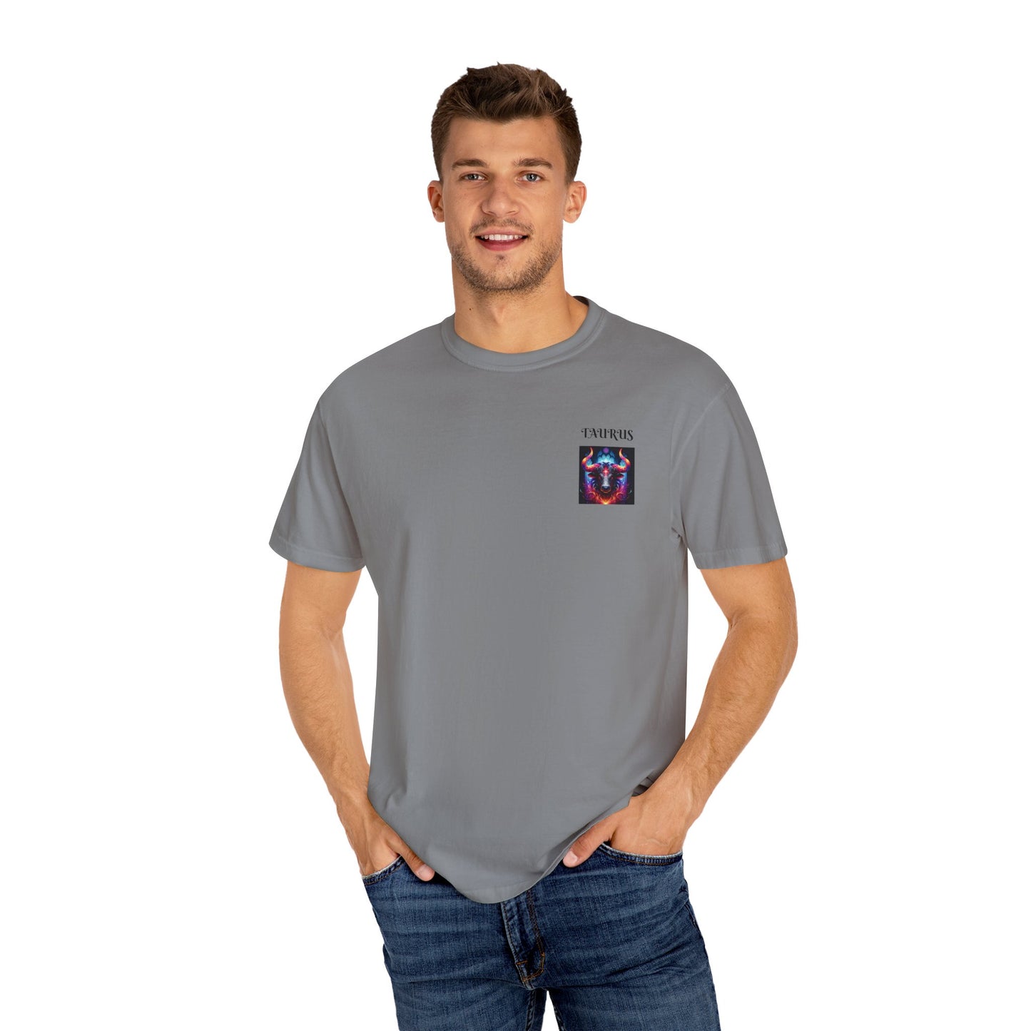 TAURUS Unisex Garment-Dyed T-shirt