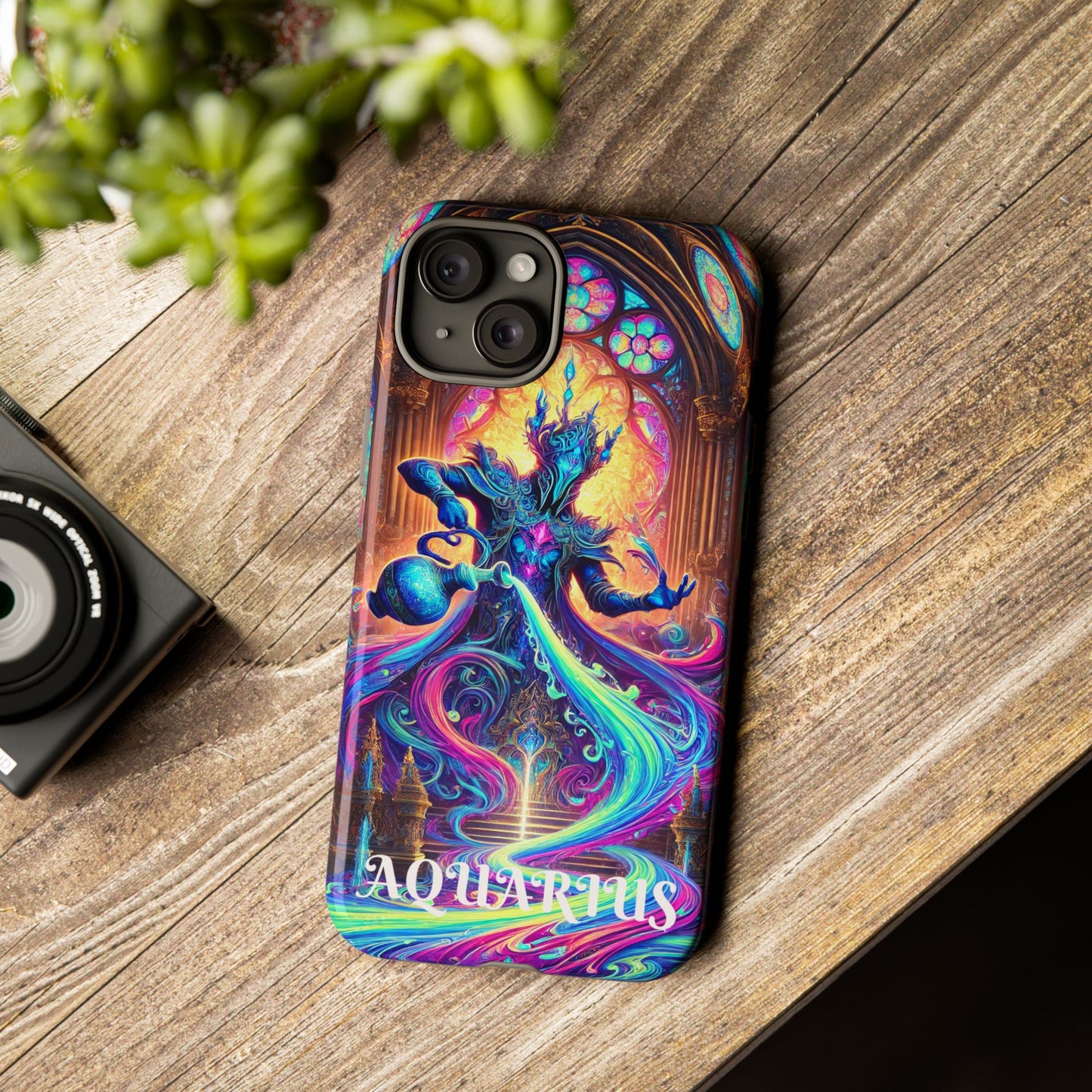 iPhone Tough Cases Fantasy Zodiac Sign Aquarius