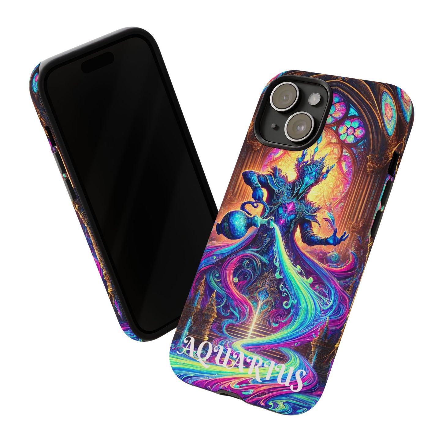 iPhone Tough Cases Fantasy Zodiac Sign Aquarius