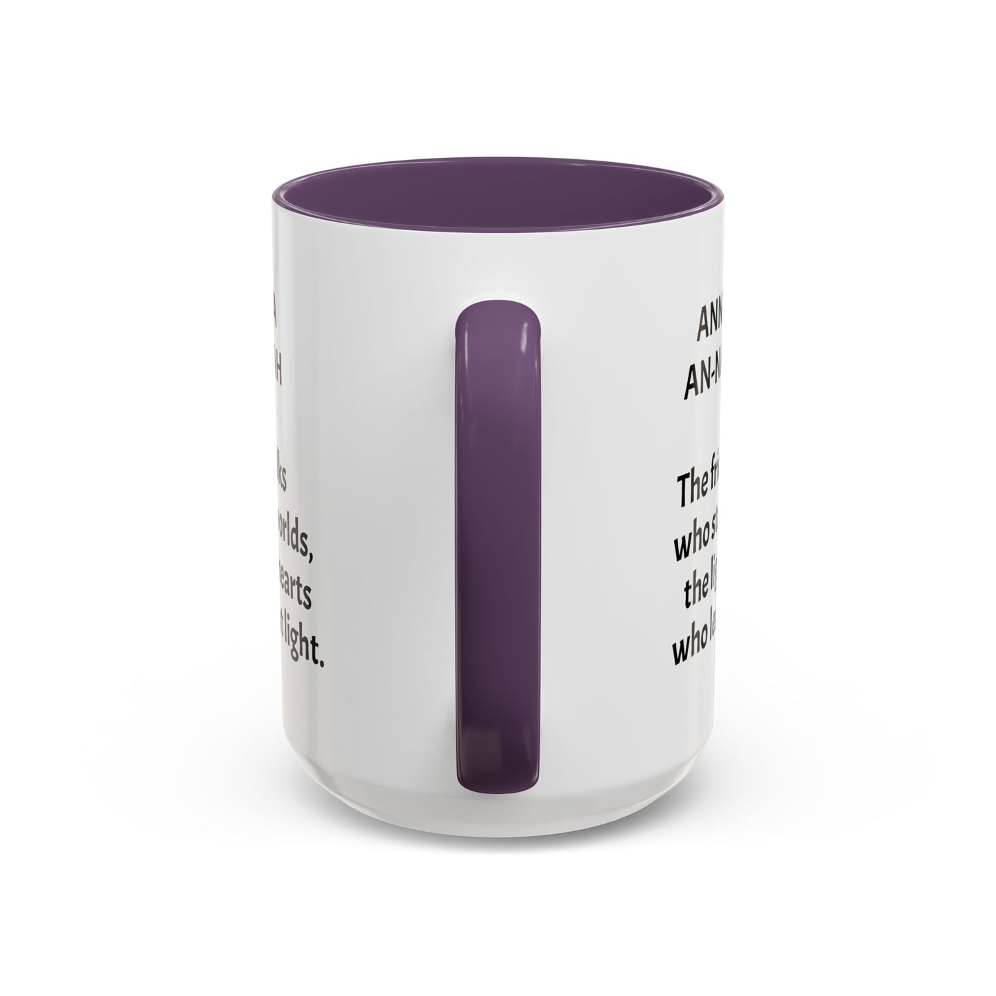 Mystical ANNA Name Mug – Witchy Quote Mugs – “She Walks Between Worlds” & “The Friend Who Stays”