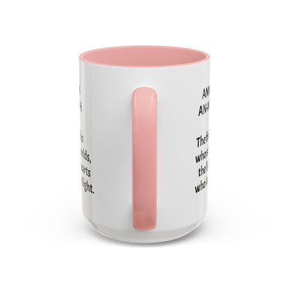 Mystical ANNA Name Mug – Witchy Quote Mugs – “She Walks Between Worlds” & “The Friend Who Stays”