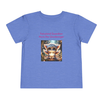 Toddler Short Sleeve Tee Nora the Glowbringer