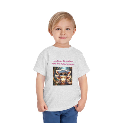 Toddler Short Sleeve Tee Nora the Glowbringer