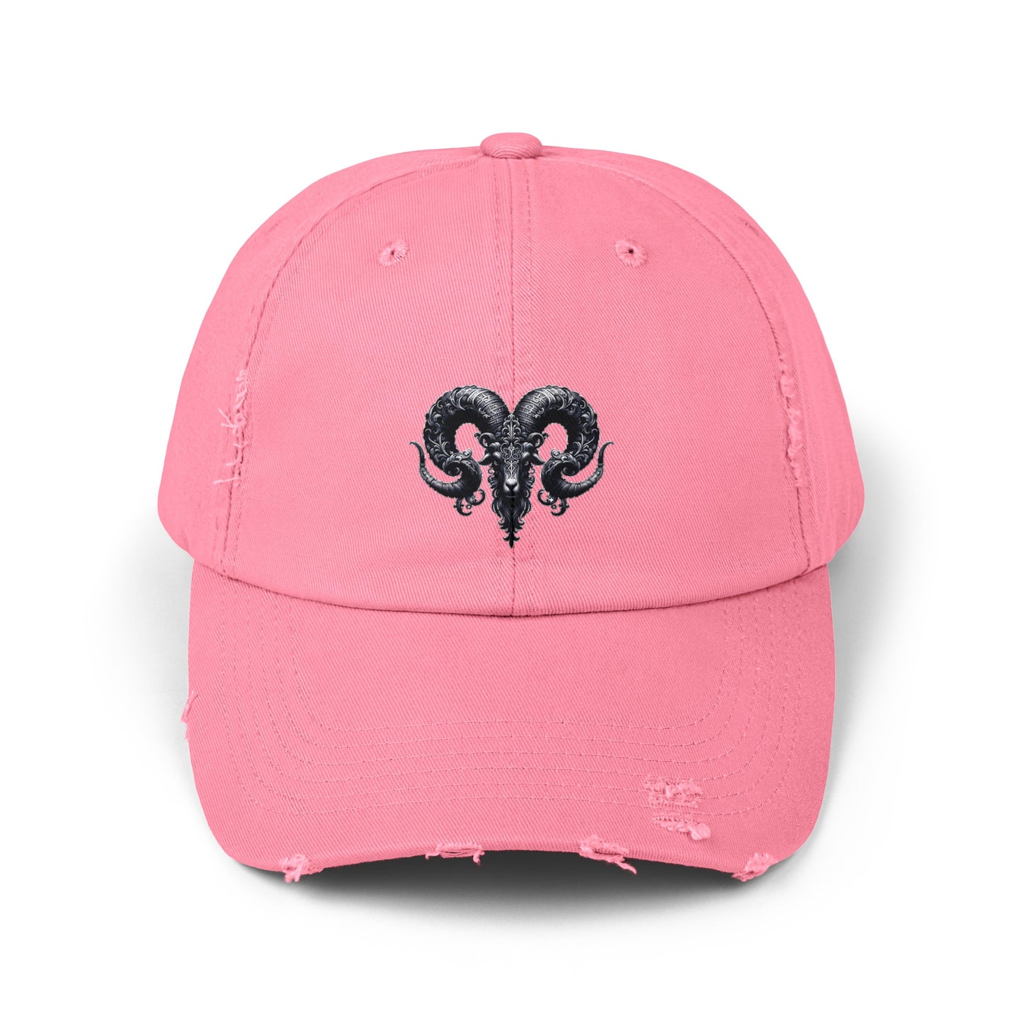 ARIES Unisex Distressed Cap