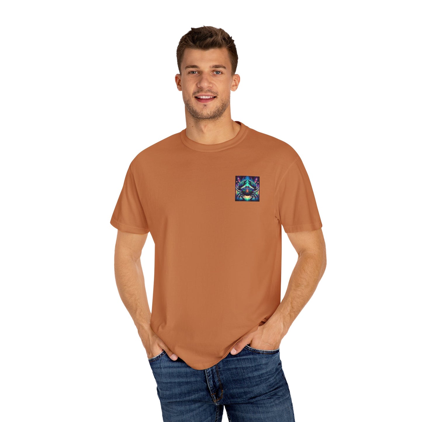 ZODIAC SIGN CANCER Unisex Garment-Dyed T-shirt