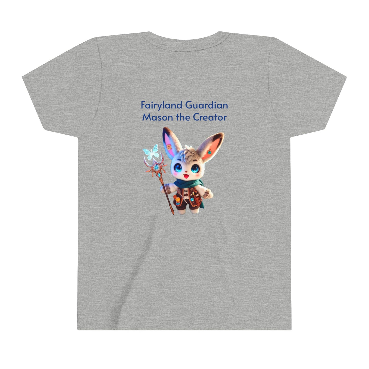 Short Sleeve Tee - Mason the Creator - Cute & Magical Design for Kids