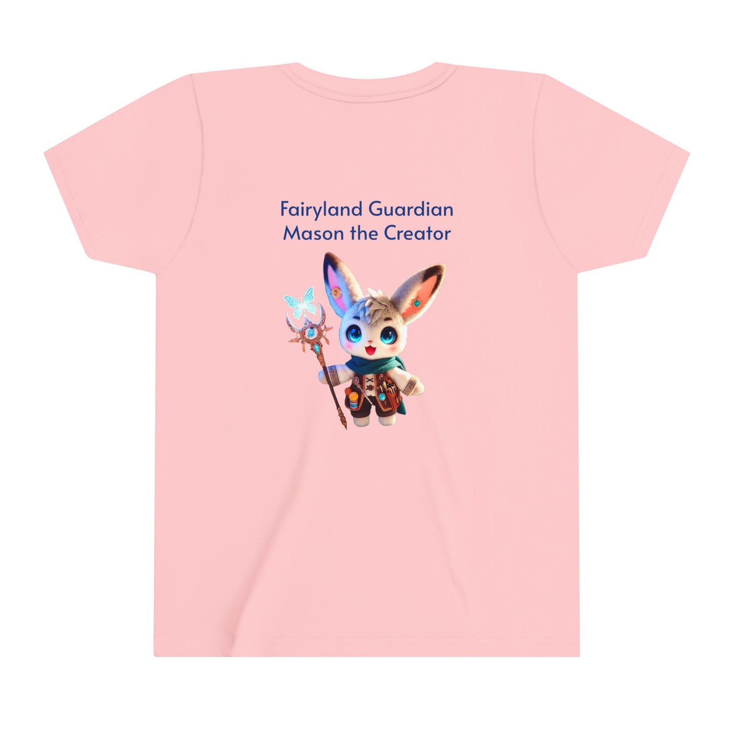 Short Sleeve Tee - Mason the Creator - Cute & Magical Design for Kids