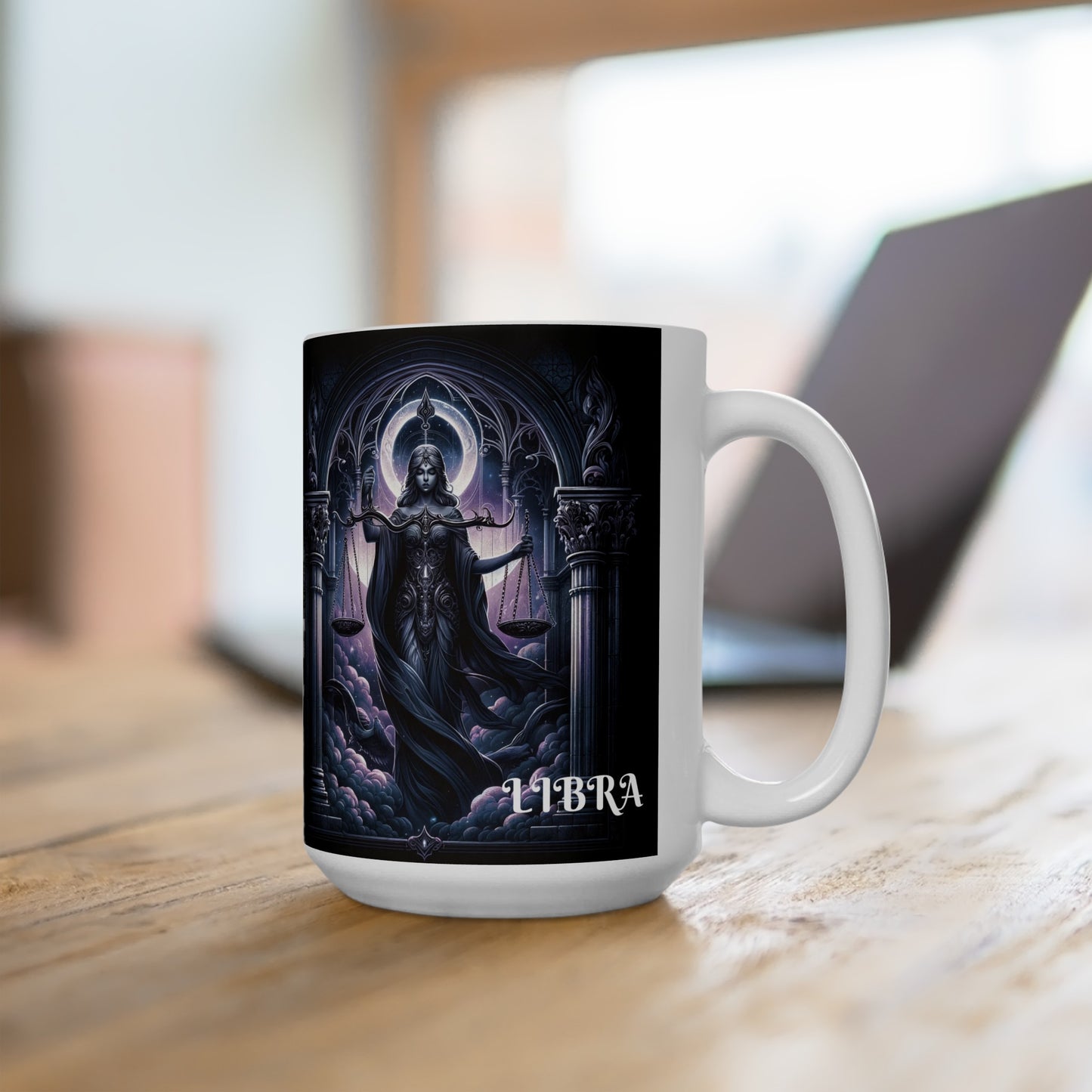 LIBRA GOTHIC Ceramic Mug, (11oz, 15oz)