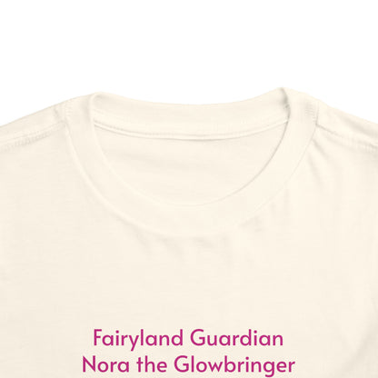 Toddler Short Sleeve Tee Nora the Glowbringer
