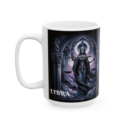 LIBRA GOTHIC Ceramic Mug, (11oz, 15oz)