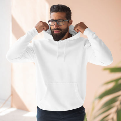Three-Panel Fleece Hoodie ENJOY YOUR LIFE