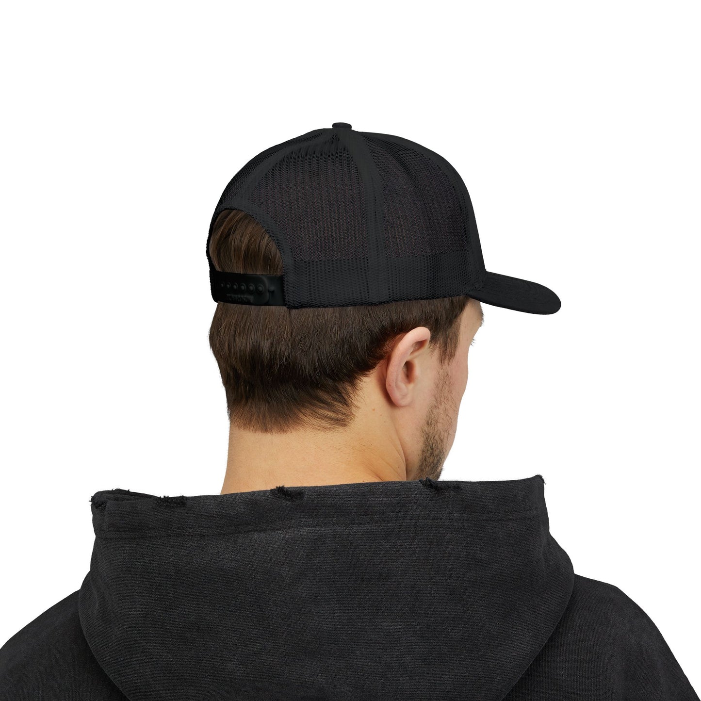 Snapback Trucker Cap Enjoy Your Life white