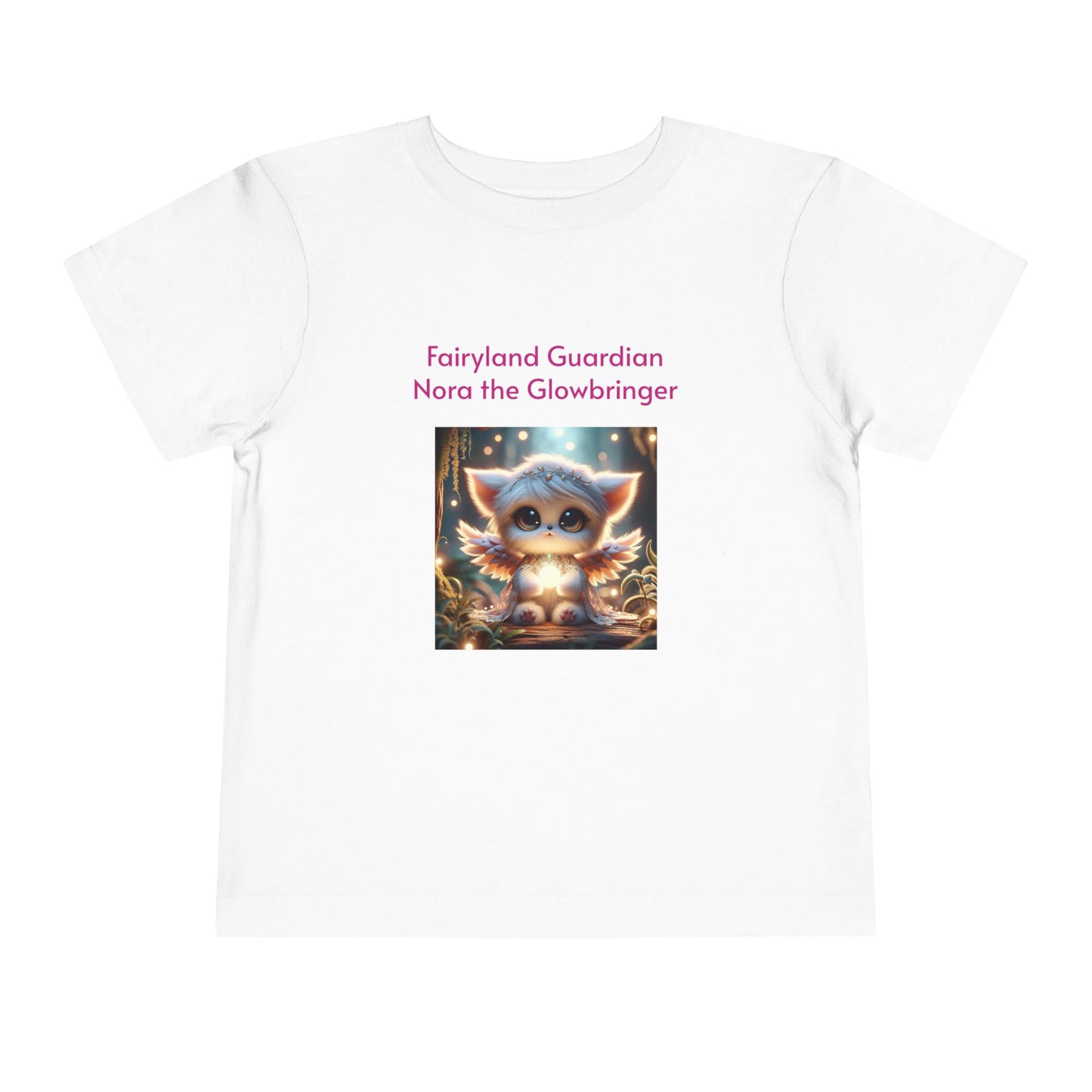 Toddler Short Sleeve Tee Nora the Glowbringer