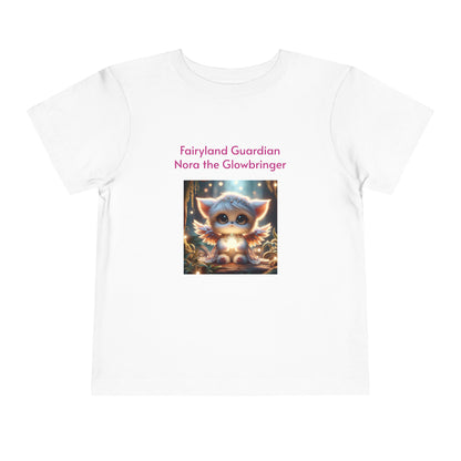 Toddler Short Sleeve Tee Nora the Glowbringer