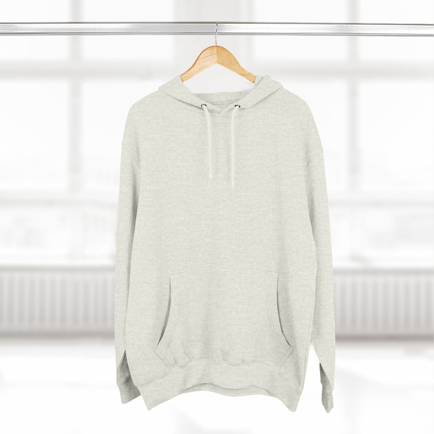 Three-Panel Fleece Hoodie Enjoy Your Life
